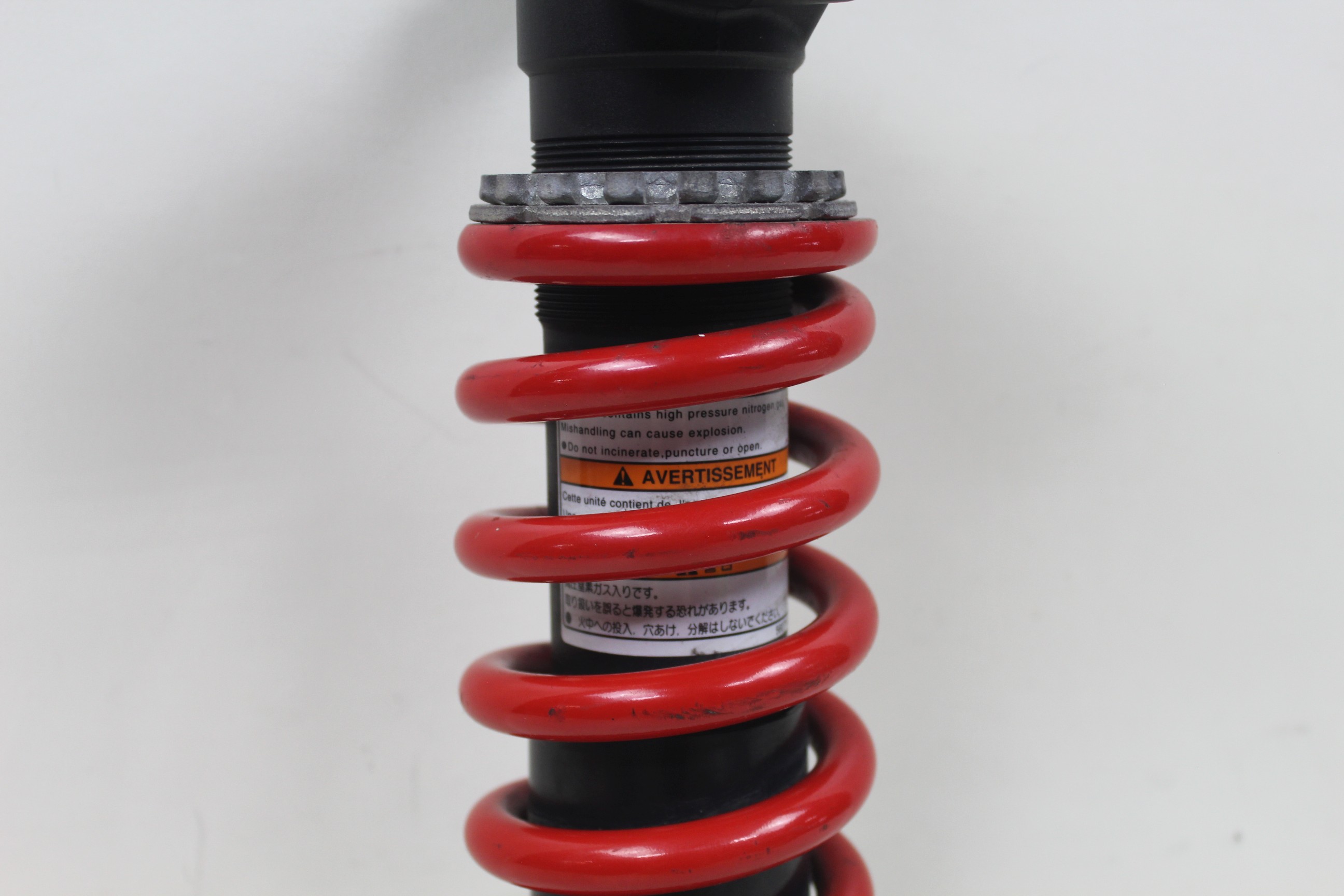 ひ Kawasaki ZX6R ZX 6R Ninja 09-12 OEM Rear Shock Suspension & Spring