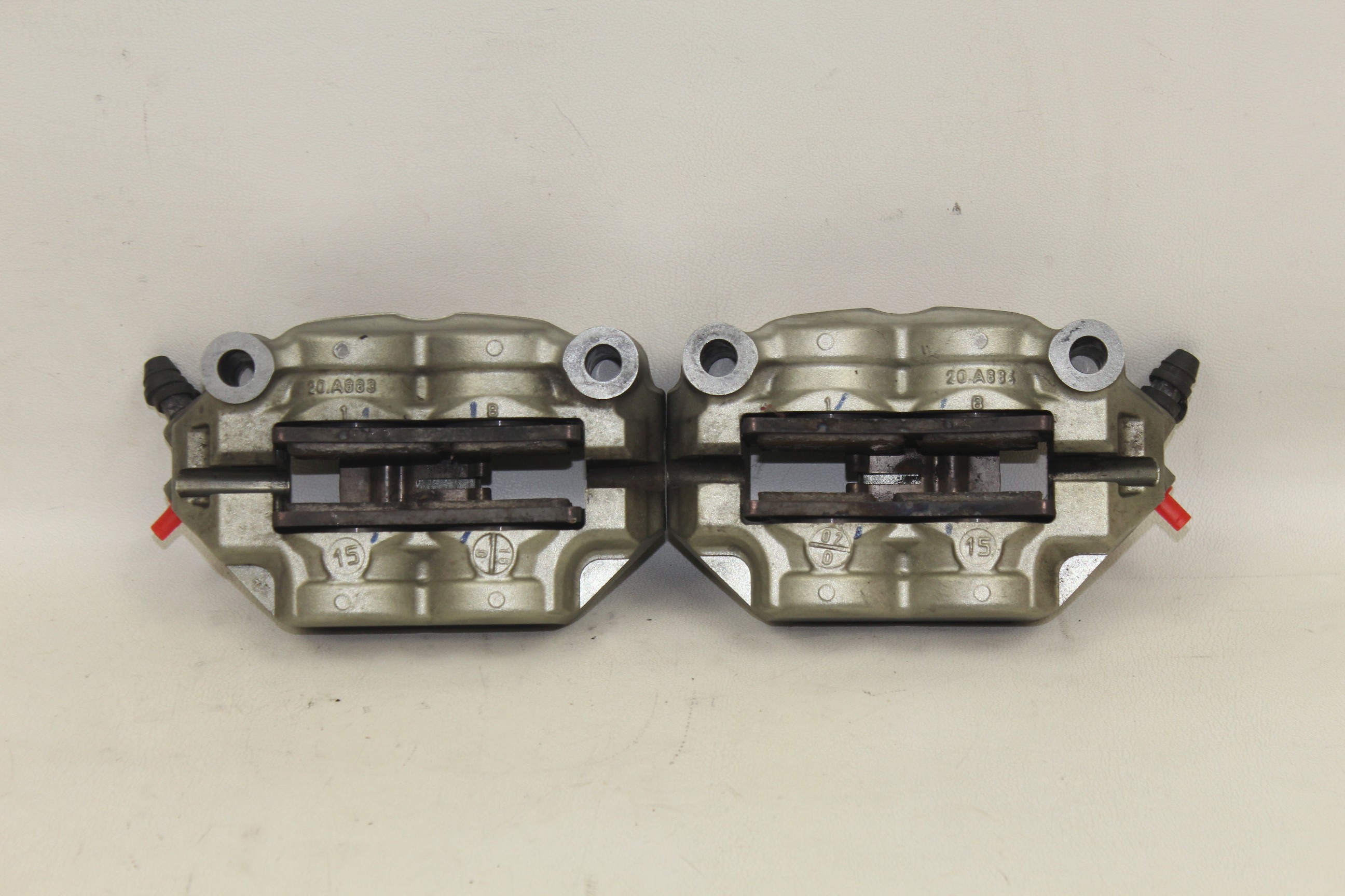 brembo m50ブレーキキャリパー シルバー Kawasasi H2 Kawasaki ZX10R ZX10 Ninja 16-20 Brembo Monobloc M50 Front Brake